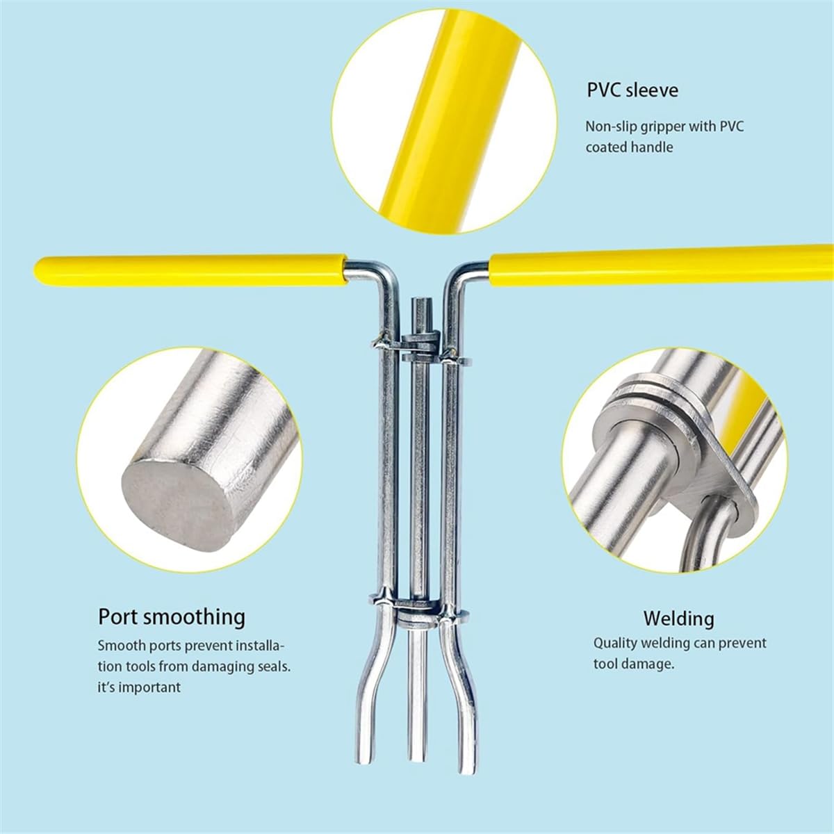 Zestaw narzędzi do montażu uszczelnienia pręta cylindra hydraulicznego, narzędzie do naprawy dławika hydraulicznego, zestaw momentu obrotowego uszczelnienia