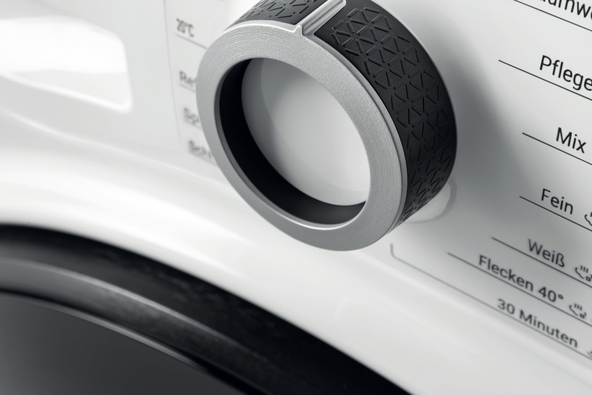 Bauknecht - WM Sense 824 PS Frontlader-Waschmaschine - Bis 8 kg - Active Care, Color+, Steam Hygiene, Antivirus, Fleckentfernung ab 40° - Freistehend - Energieklasse A - 85 x 60,5 x 59,5 cm - Weiss