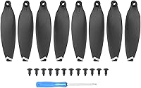 Vista 6 de SeiZed Propeller for FIMI X8 MINI Drone Replacement Low Noise Props Spare Parts Light Weight Prop Folding Blade Wing Accessory (Color : Golden Edge)