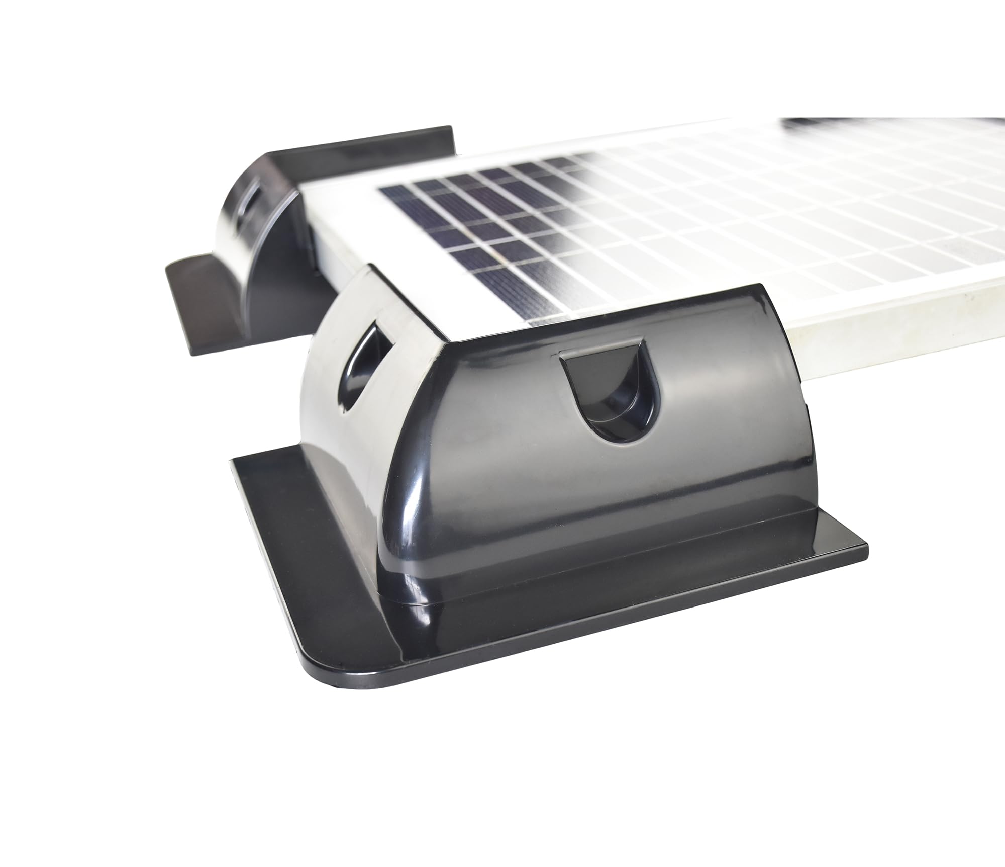 Staffe Montaggio Pannelli Solari ABS | 4 Pezzi | No Foratura | Per Camper, Roulotte, Barche - Foto 7