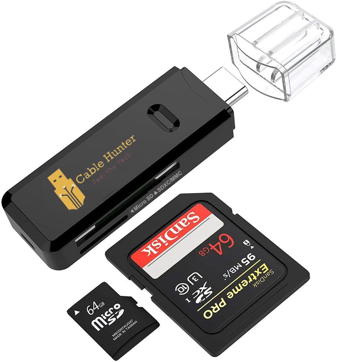 USB 3.1 5Gbps Type C Card Reader