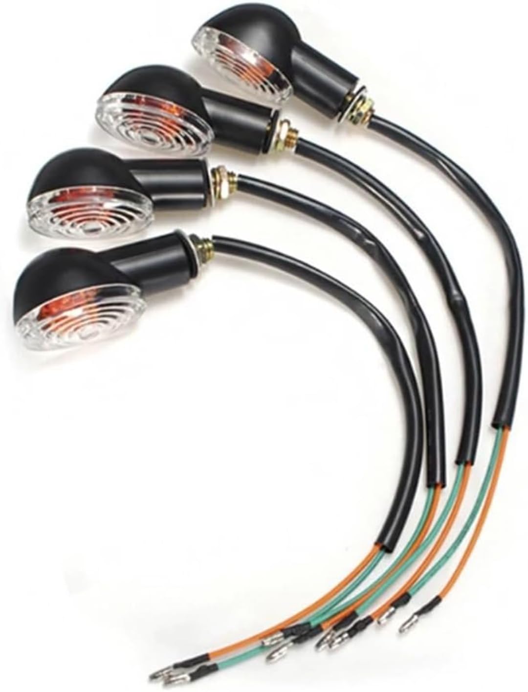 Mini uniwersalne wskaźniki Dla APRILI Wszystkie modele i roczniki Przednie lub tylne kierunkowskazy motocyklowe 12 V 10 W Kierunkowskazy motocyklowe LED Bursztynowa lampa migająca