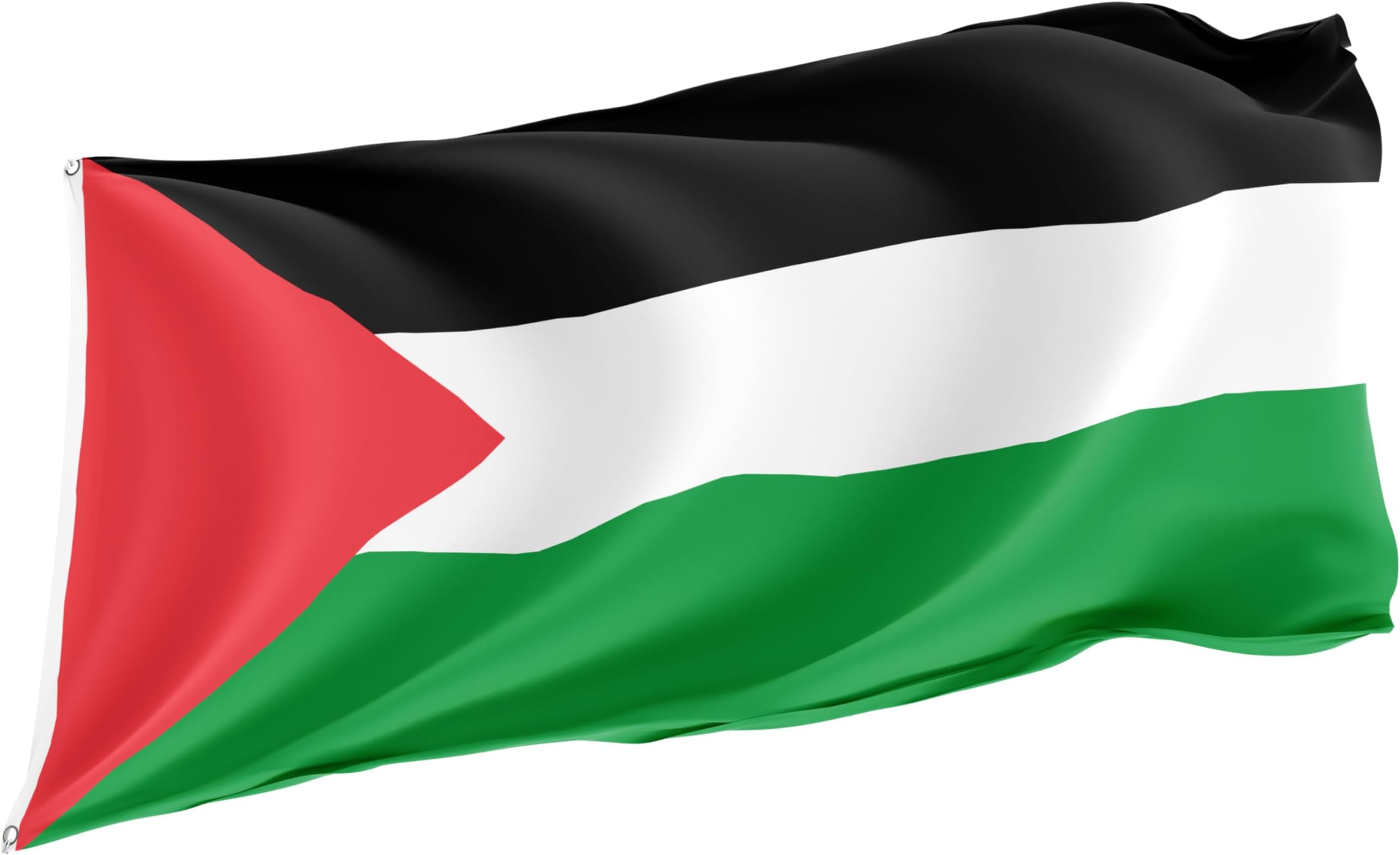 150 x 90cm Palestine Palestinian Flag - Large Polyester Freedom Gaza Festival