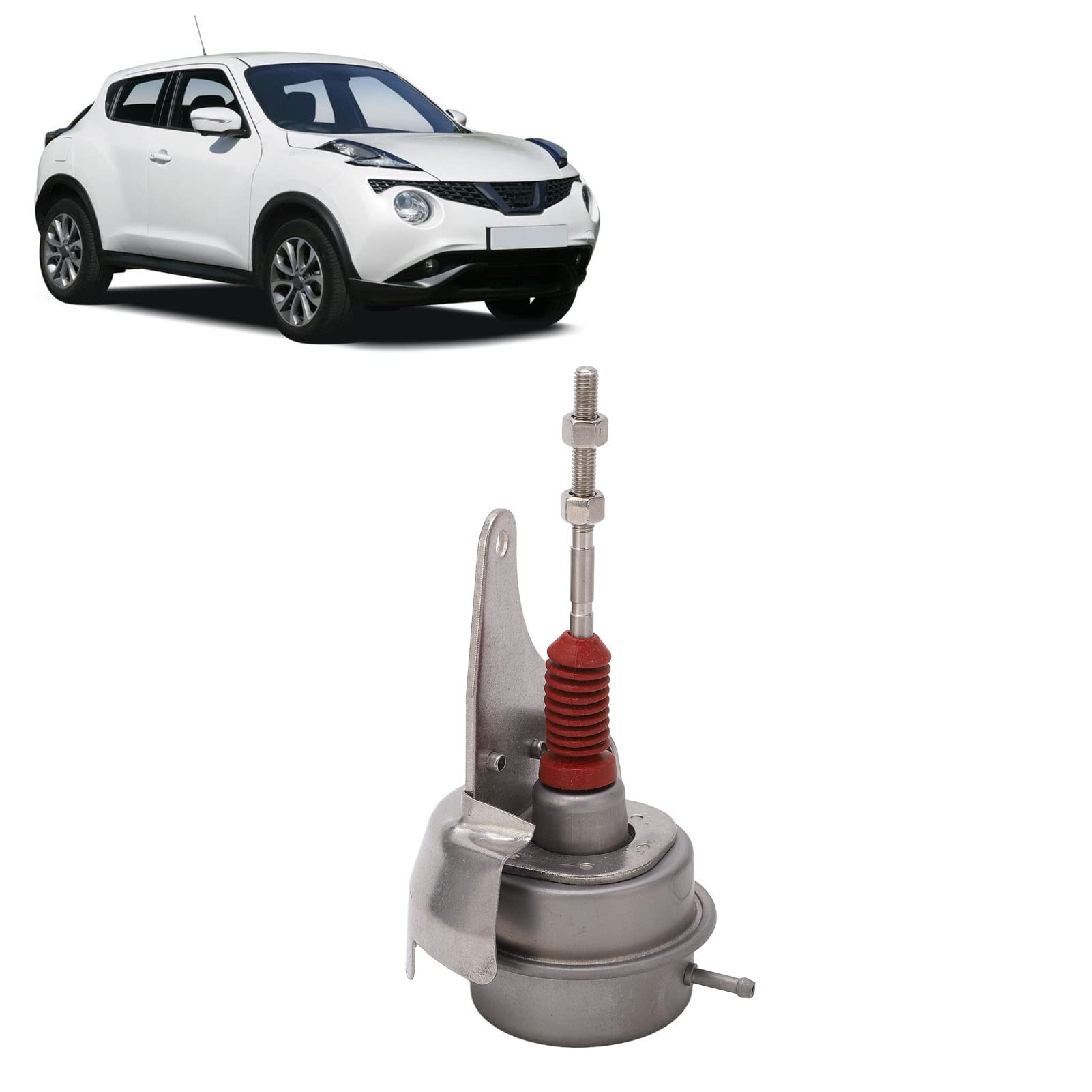 Collecteur de Joint D'échappement Turbo Wastegate Actionneur 8200808701 Kit de Remplacement de Turbocompresseur électrique Haute Performance 5735 Graphite pour Dacia Duster 1.5 DCi 2010 et Ultérieur