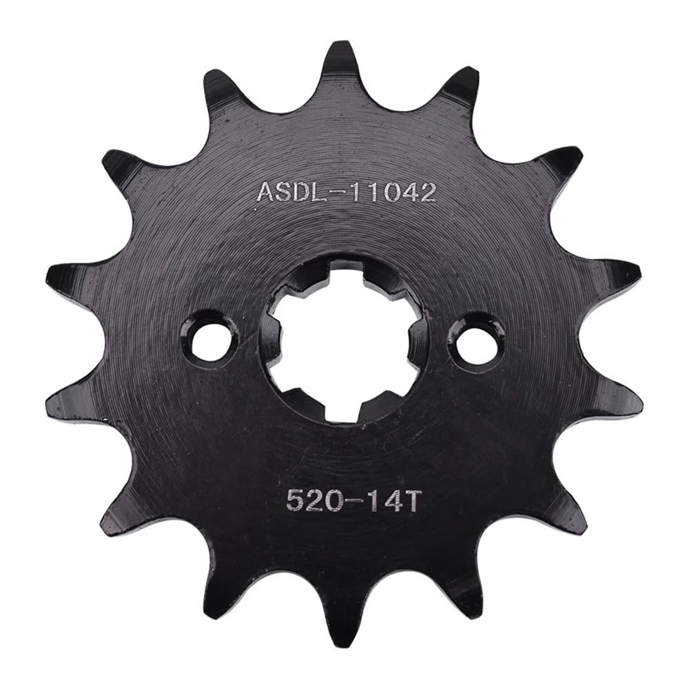 Pignone anteriore moto catena 520 14T adatto for GT250 GT250i GT250R | GT250 RGV250 2011-2015