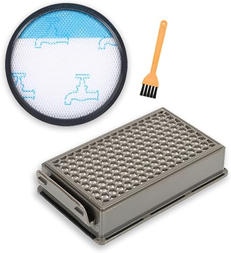 Dust HEPA Filter Replacement, Compatible for Rowenta RO3715 RO3759 RO3798 RO3799, Compatible for TEFAL Robot Vacuum Cleaner Parts Accessories (Color