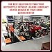Motorcycle Garage Mat for Ducati Bikes, Motorcycle Mat for Garage, Panigale, Superleggera, Streetfighter, Diavel, Panigale V4 2025, Panigale V4s 2025, Bike Mat for Ducati Bikes