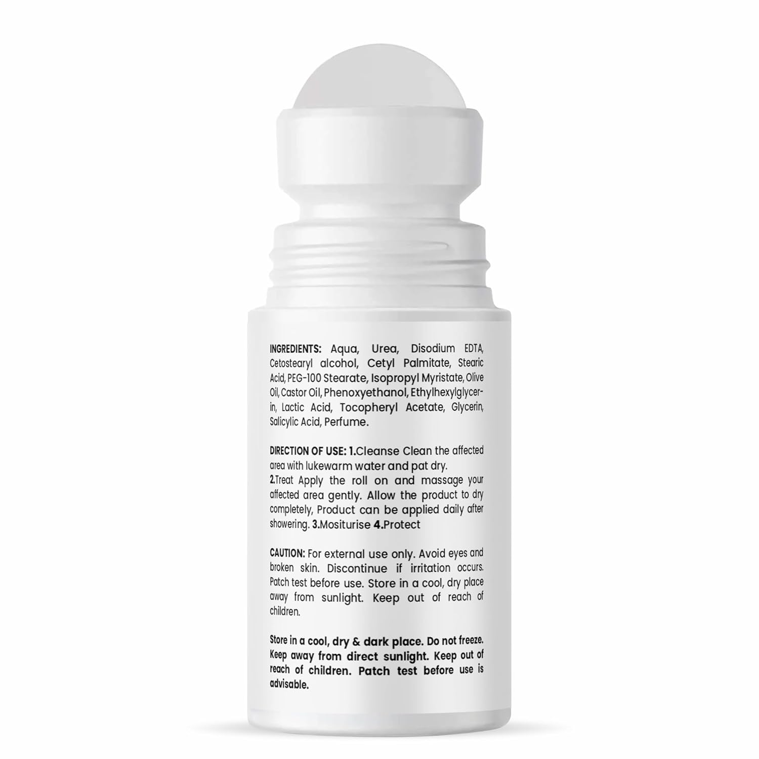 20% Urea Foot Cream Roll On | With Salicylic Acid & Lactic Acid | Softens Dry, Rough & Cracked Heels | Intensive Moisturising & Skin Barrier Repair Formula 50Ml*2 | Pack of 2