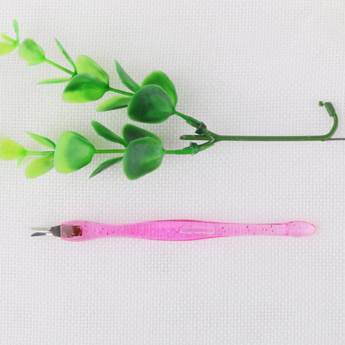 Didiseaon 3pcs Nail Art Tools Set Cuticle Remover Pusher Trimmer Fork for Manicure