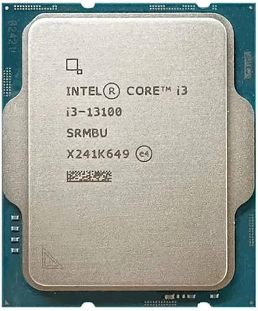 【中古】Intel Core i3-13100F CPU 中古】Intel Core i3-13100F CPU Amazon.com: Intel Core13th