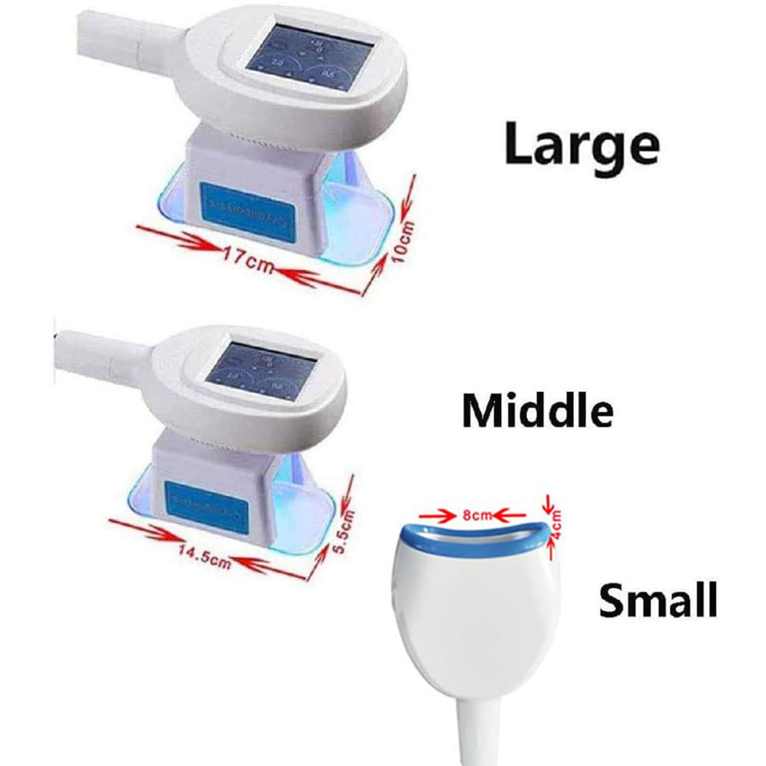 Körperschlankheitsmaschine, Fett-Lipolyse-Instrument, Körperformung, Cellulite-Verbrennung, Spa-Verwendung, mit 3 Betriebsköpfen – Vakuum-Fett-Schlankheitsgerät