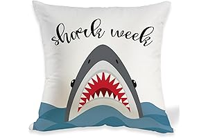 Shark-Themed Pillowcase: The Perfect Gift for Shark Week Enthusiasts