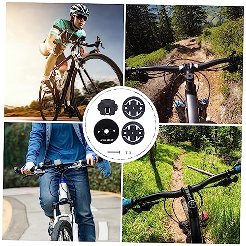 Baluue 1 Conjunto assento de computador de bicicleta base de cronômetro de bicicleta suporte de guid