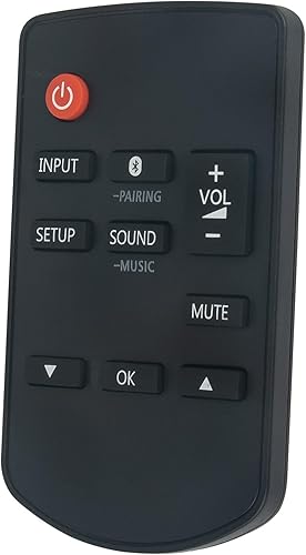 Miniatura 2 de N2QAYC000109 PERFASCIN - Control remoto de repuesto para Panasonic Home Theatre Audio SOUNDBAR SCHTB485 SC-HTB485GN SU-HTB485 SUHTB485 SUHTB485