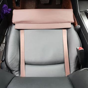 Car Seat Modification Leg Support,Car Seat Extender,Seat Extension Pad Car Seat and Office Chair Extenders Provides Leg Support,Brown