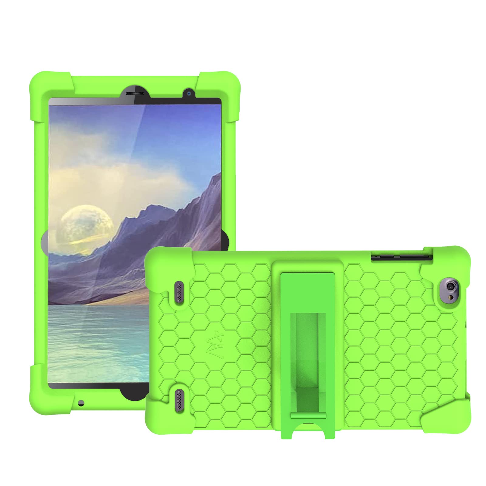 Kids Case for Whoop Tab-8US2 Tablet/Rover R8 Tablet 8 inch - Green