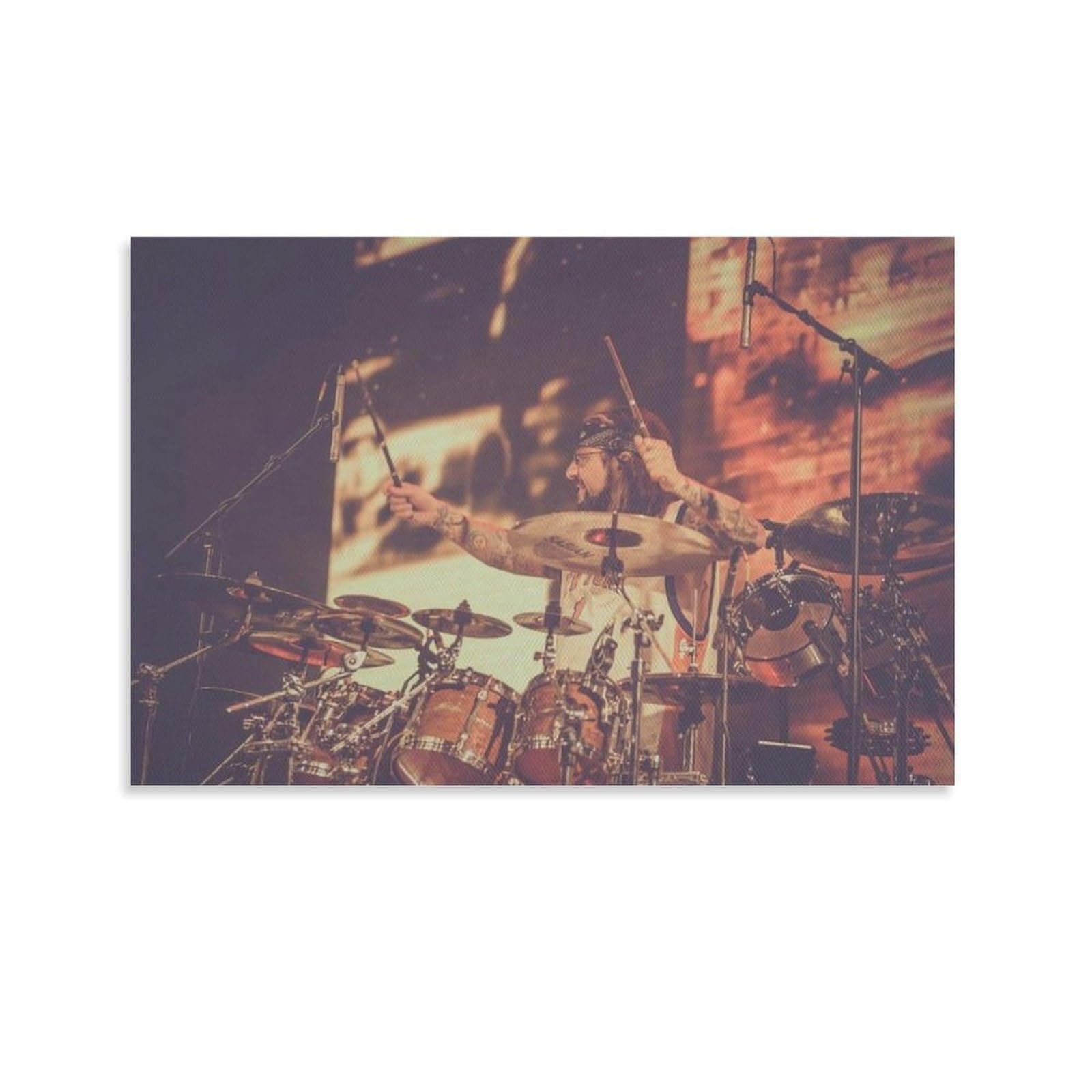 FCOIN Mike Portnoy Canvas Poster Poster Painting Canvas Wall Art Living Room Posters Painting 16x24inch(40x60cm)