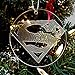 DC Justice JLA League Clear Acrylic Christmas Ornaments Set of 5 - Handmade in The USA
