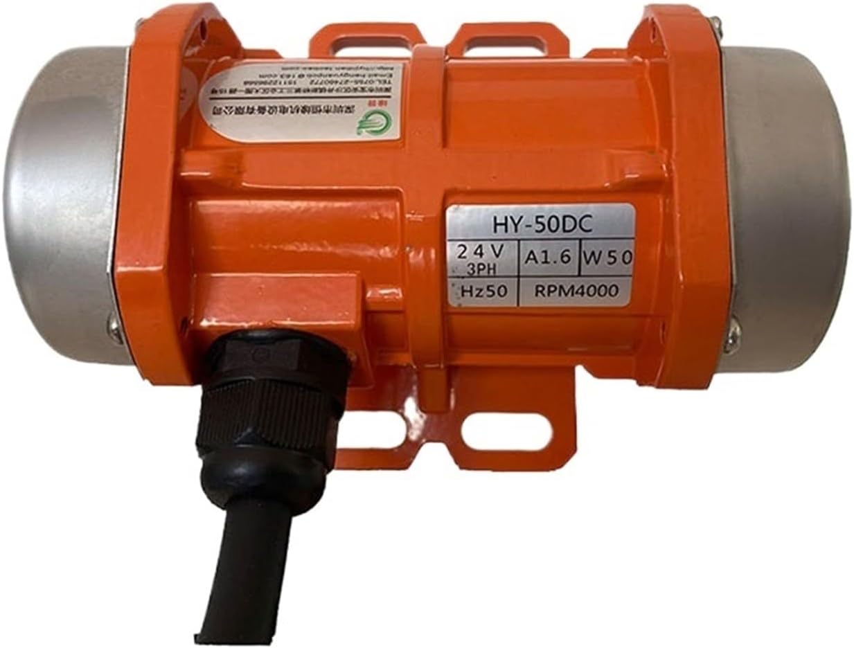 15W-50W 12V 24V Brushless DC Vibration Motor bldc Motor Electric Engine High Frequency Vibrator Concrete Vibrator(50W_12V)