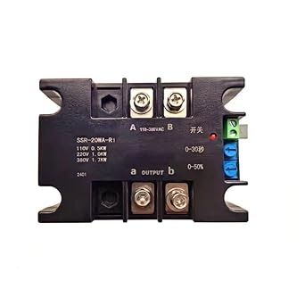 220V Single-Phase Motor Soft Starter Soft Start Module Soft Start Compatible 2/3/4/6/ 8KW SSR-100WA-R4KWSSR-40WA-R1.5KW