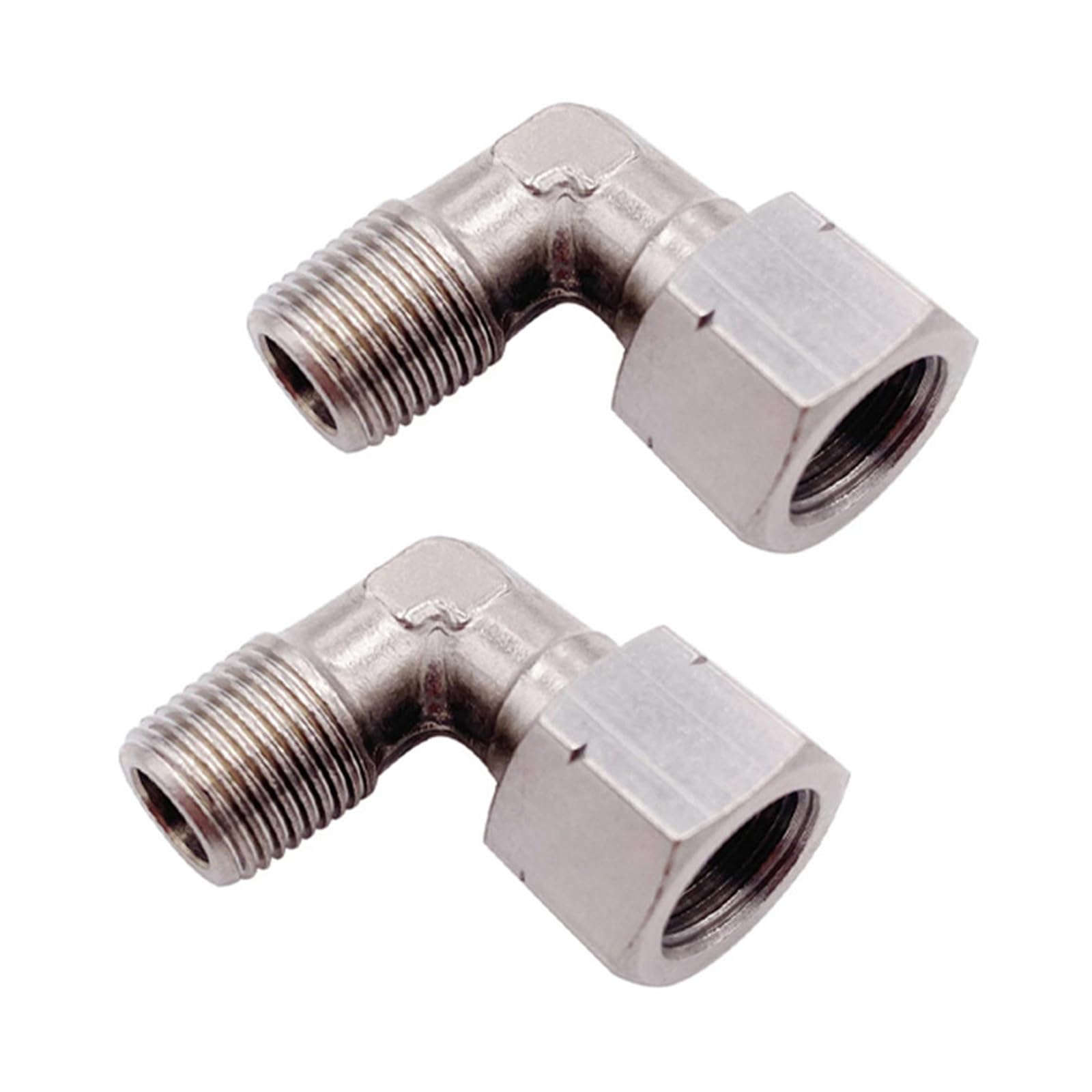 Kwoifioy Women's Multicolor 90 Degree Swivels Elbow Fitting 1/8Npt Connects For Air Tool Automotive Fuels Systems With 360 Rotation Capability Connector