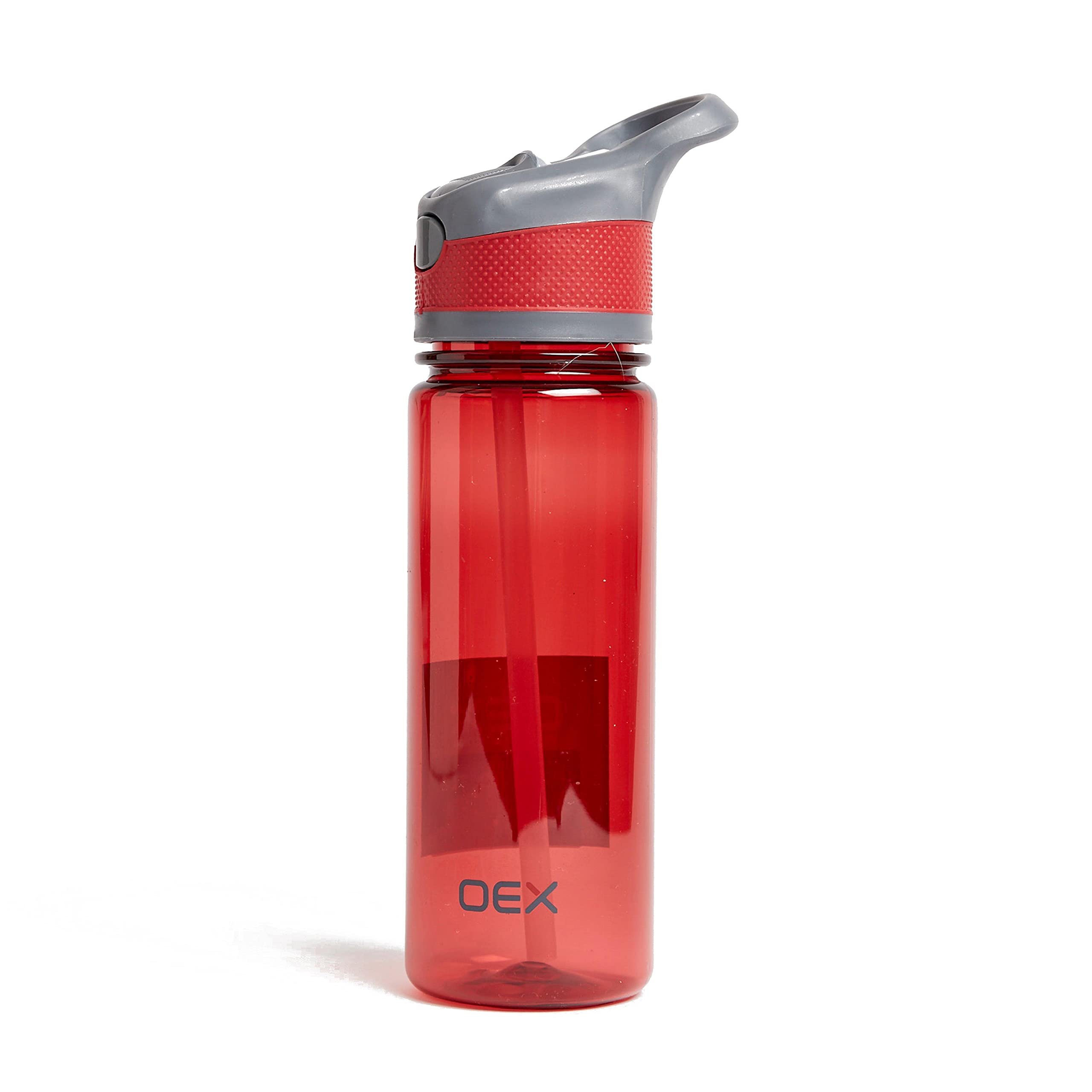 OEX Spout Water Bottle (700ml), Red, One Size