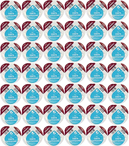 Tassimo Costa Cappuccino Milk Pods Only (Total 48 Pods, SOLD LOOSE)