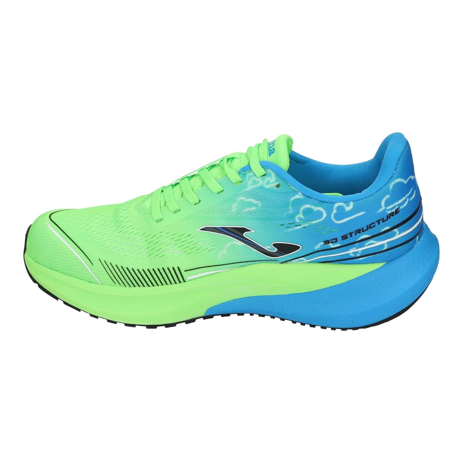 Joma RR200S2654 Running Joma l para entreno y competición, Mesh VTS Transpirable, SPORTECH termosellado, Drop 10 mm, Durability Hombre Zapatillas