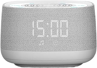 Sound Machine Wireless White Noise Sleeping Aid, Compact ABS Sleep Device for Light Sleepers, New Parents, Travel, Meditation, Yoga, Bedroom Home