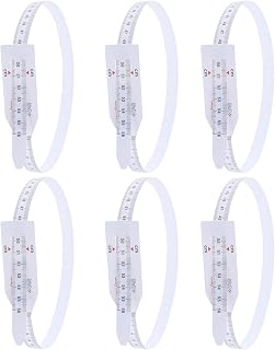TEHAUX 6 PCS 22 Inch Head Measuring Tape, Infant Head Circumference Tape Measure for Baby, Babies, Child, Pediatrics