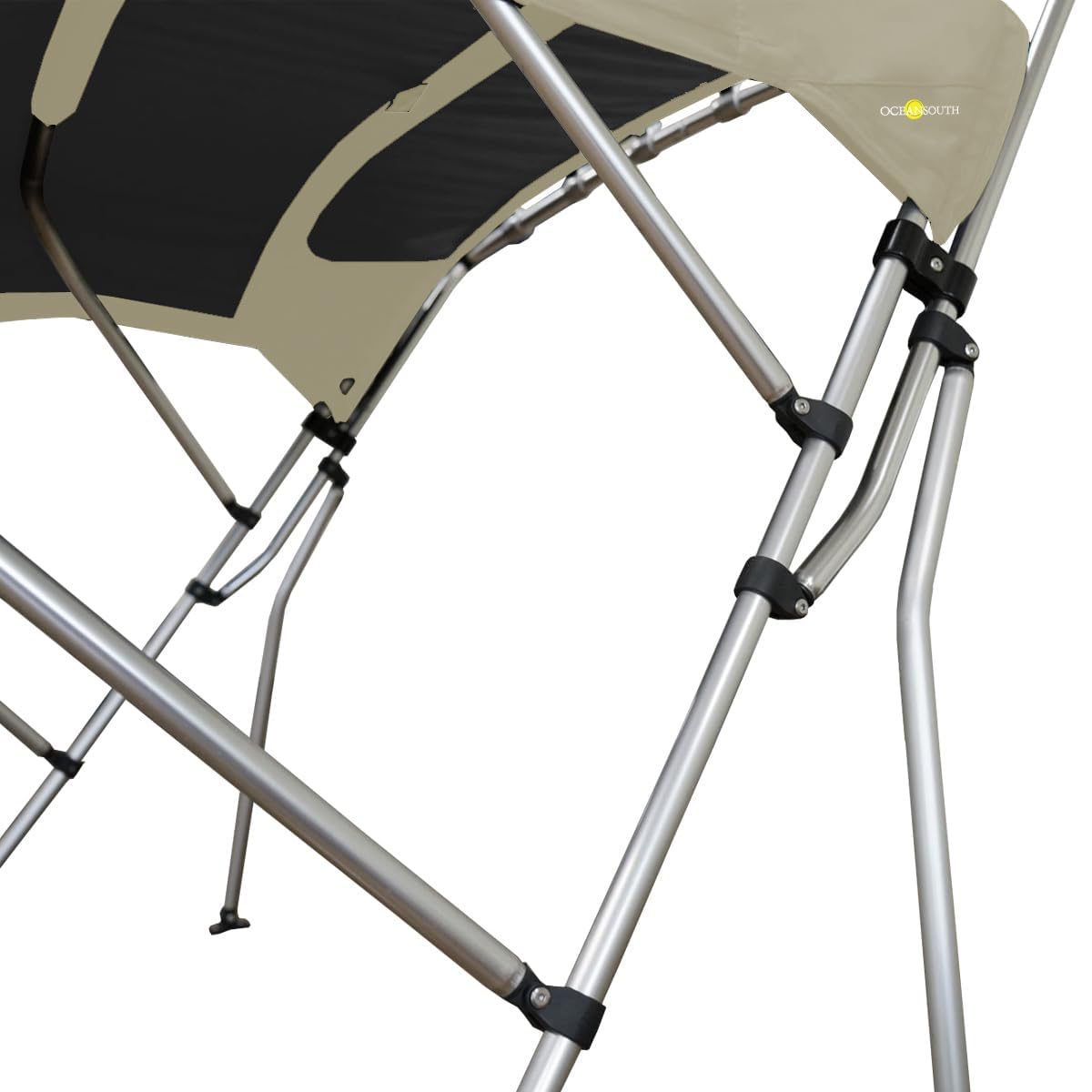 Oceansouth Whitewater Bimini Top à 3 arceaux