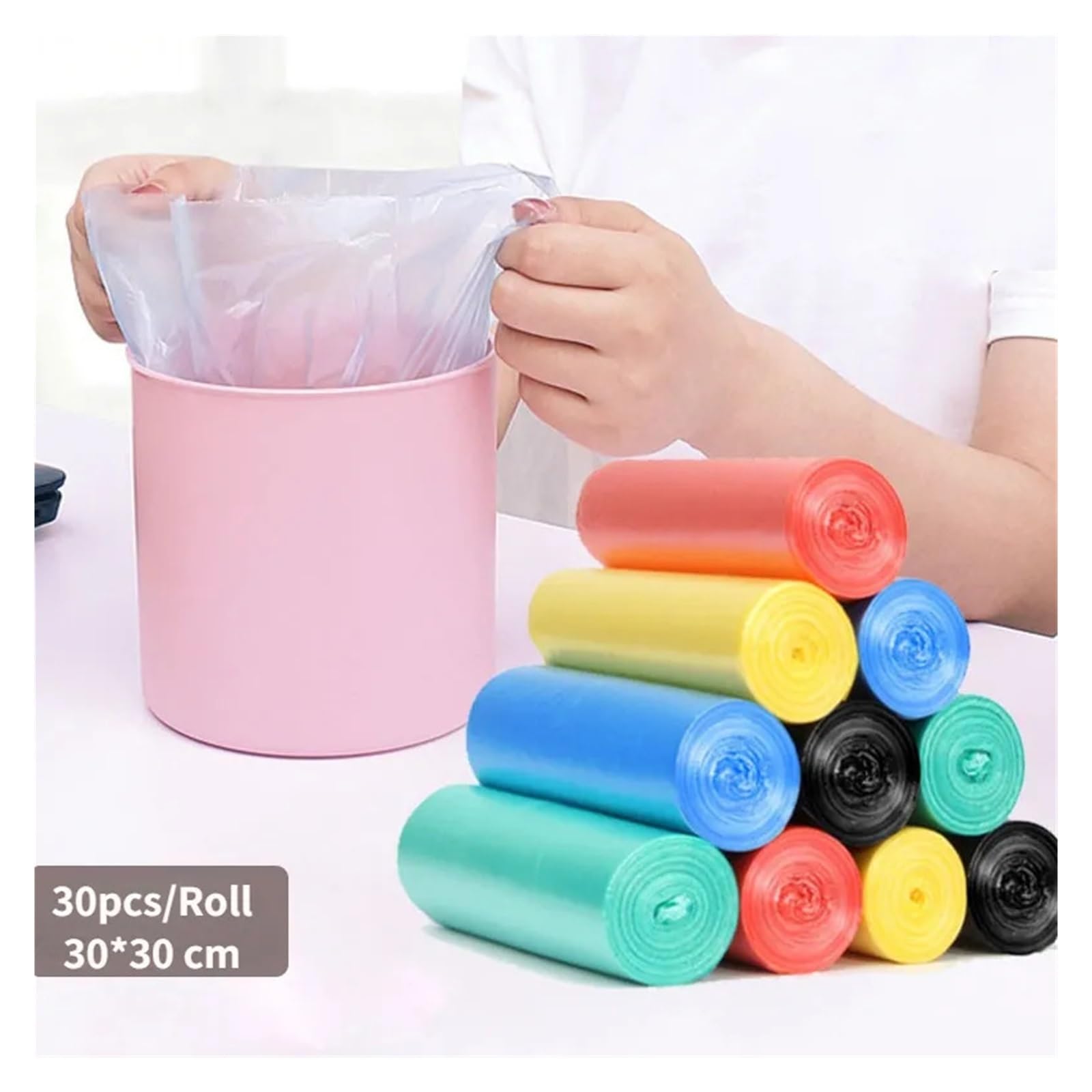 3 Set Di 20 Sacchi Per Pattumiera A Pedale 20 L PASO &ndash; Rotho Alia