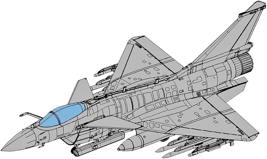Amazon | トランペッター(TRUMPETER) 1/72 中国 J-10C戦闘機