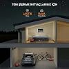 KOBB KB301 Dijital Lastik Şişirme Pompası, 12V/220V, 150 PSI, 35L/dk Hava Akışı, LED Ekran, Siyah, 1.6kg