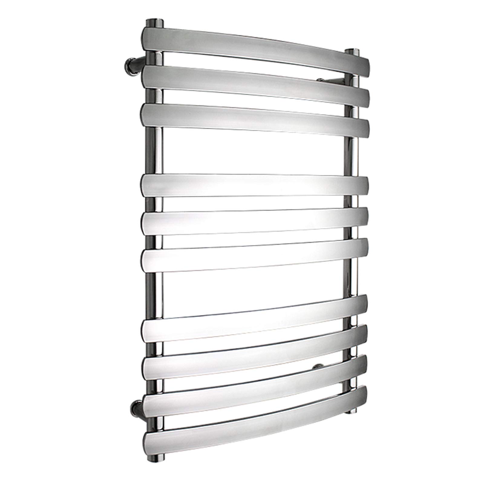 asdchZen Intelligent Electric Drying Rack, Household Bathroom Constant Temperature Carbon Fiber Heated Towel Rack, Stainless Steel Wall Mounted Heated Towel Rail-Plug In,Hardwired