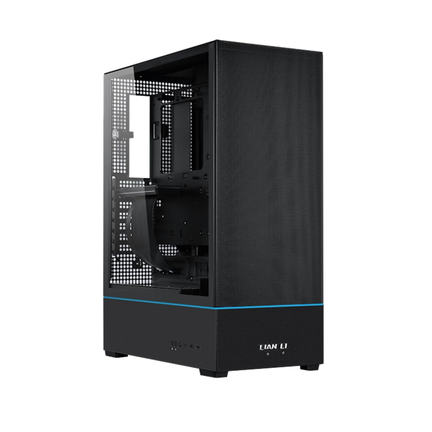 SUP01 Small Tower Computer Case/Gaming Cabinet - Black | Support ATX/M-ATX/ITX | Pre-Installed 3 x 120mm PWM Fans - G99.SUP01X.in