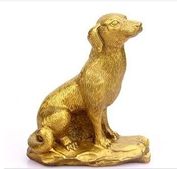 干支の置物　いぬ 干支 「戌」いぬ 敷板付 / 戌 犬 十二支 干支 開運 高岡銅器 ≪在庫