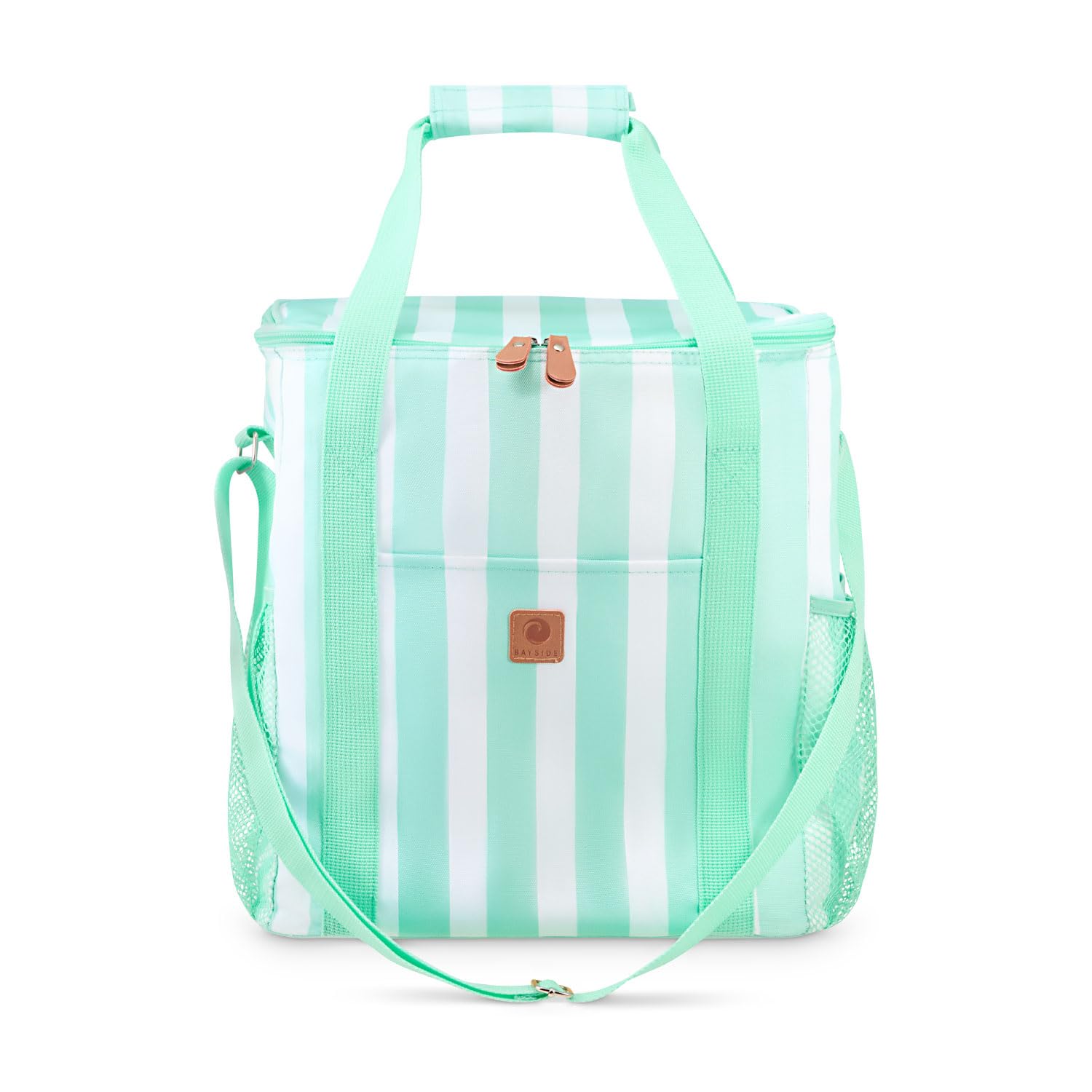 Whitesands Large 20L Family Cool Bag, Insulated Lining, Spacious Outer Pockets, Keeps Food Fresh & Cool for 6 Hours, Carry Handle & Shoulder Strap For Picnics