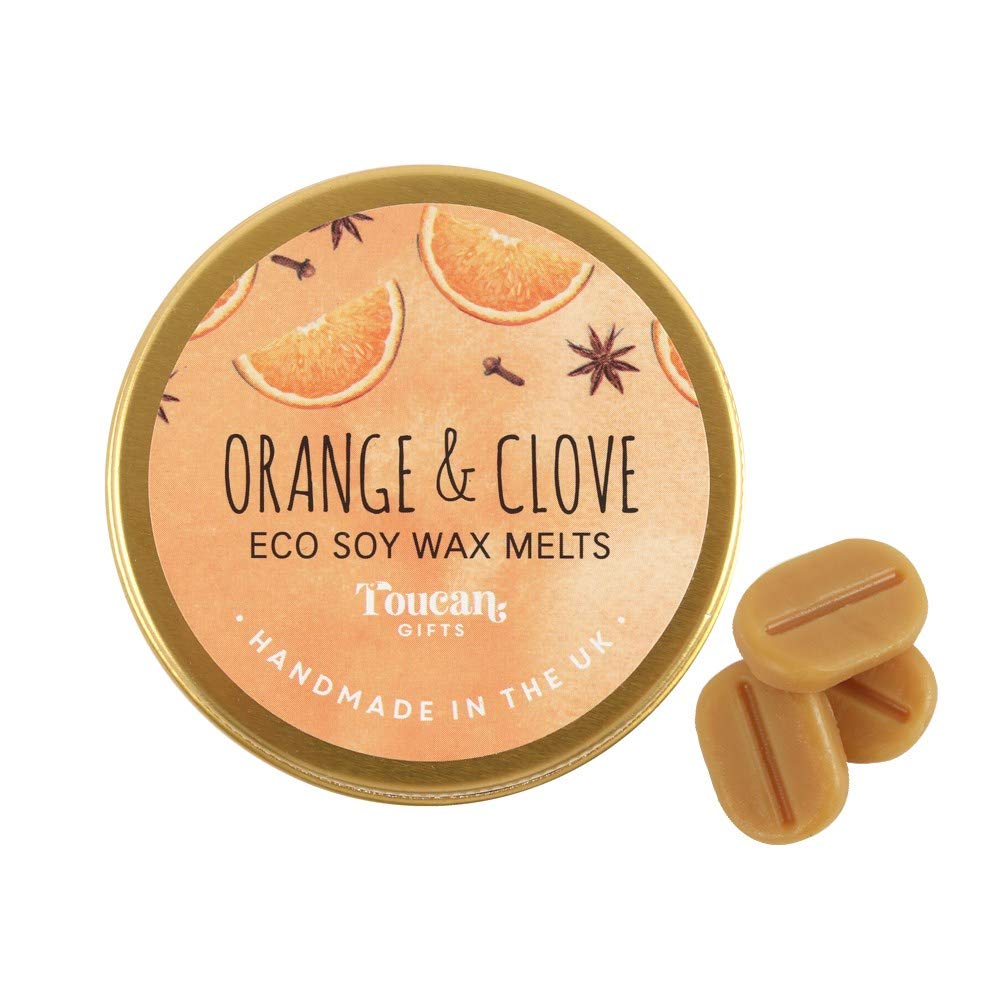 Magik Beanz Orange & Clove Mini Eco Soy Wax Melts Busy Bee Candles (1 Supplied)