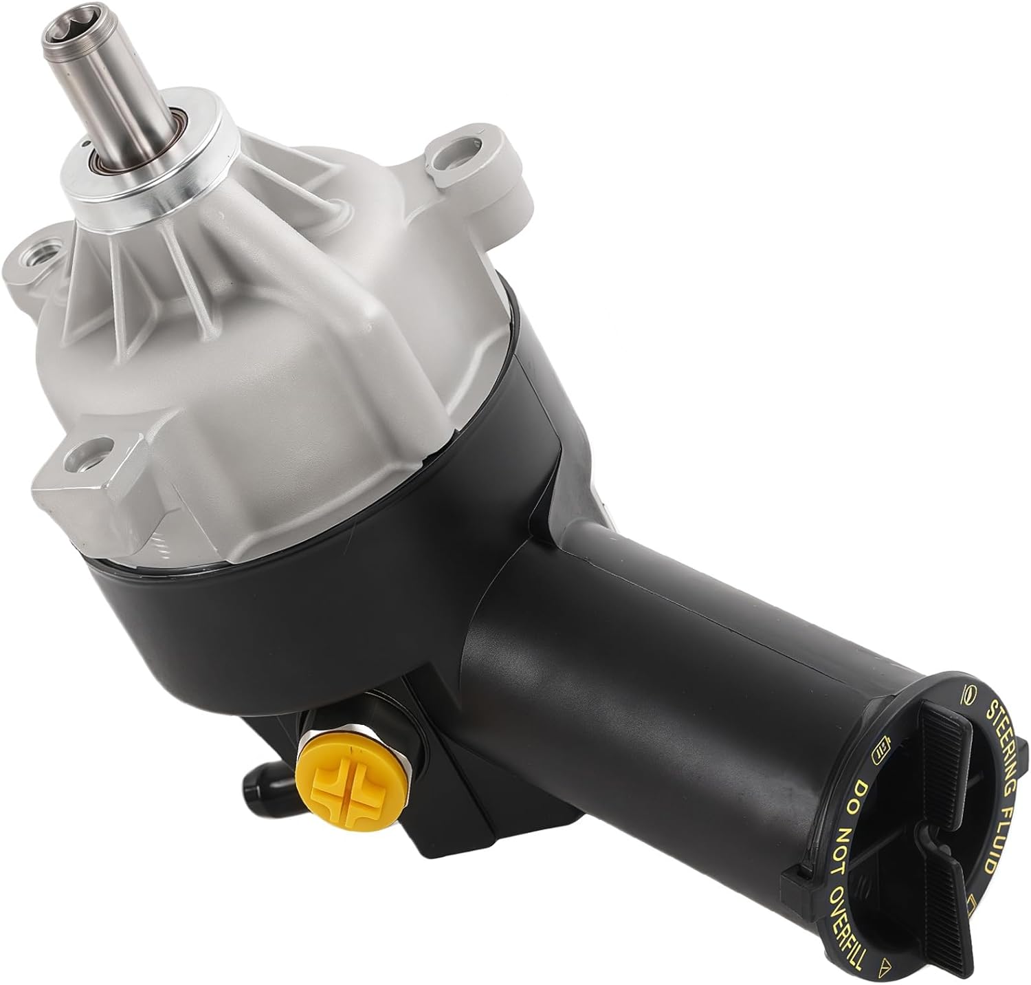 Power Steering Pump with Reservoir, Compatible with 1990-1997 Ford F150/F200/F250/F350/Bronco, Replace #20-7272, E7TZ3A674BBRM, F0TZ3A674A