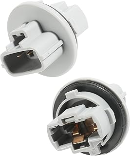 2 Packs Socket Plug,Turn Signal Socket,Front Turn Signal Light Bulb Socket Plug,Socket Plug Front Turn Signal Light Bulb Socket,Replacement OEM 90075-60060,Compatible with Most Cars