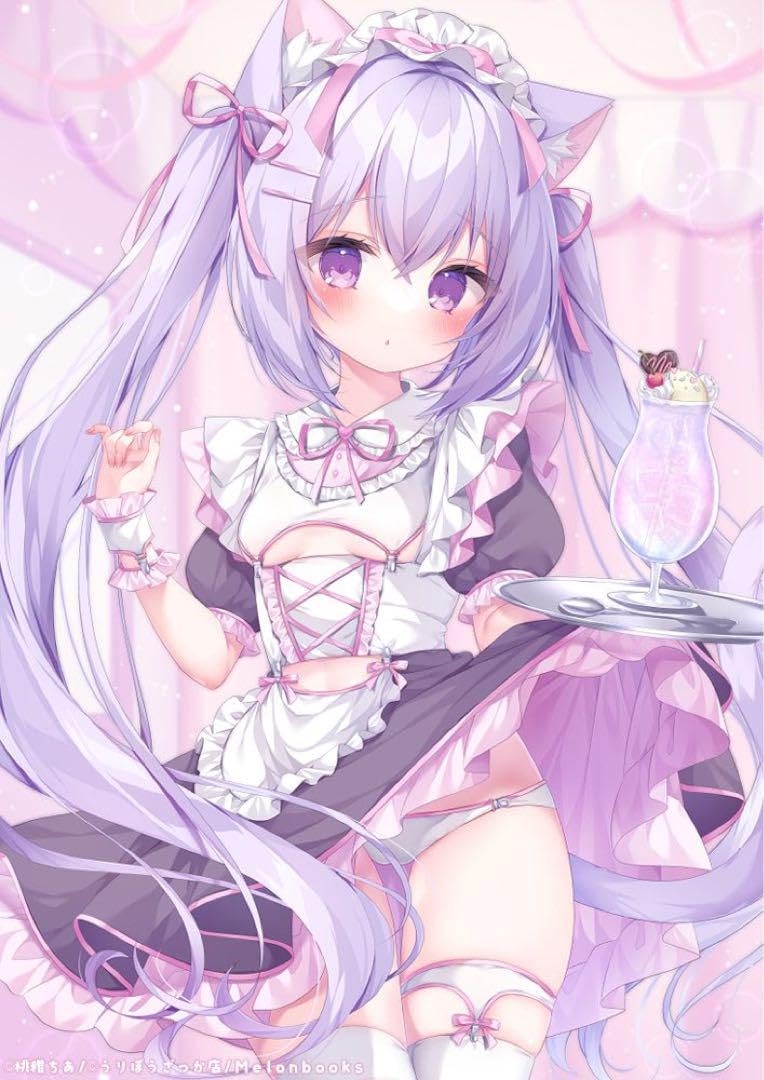 Amazon.co.jp: 桃稚ちあ メイドカフェ タペストリー ももちあ教 c103