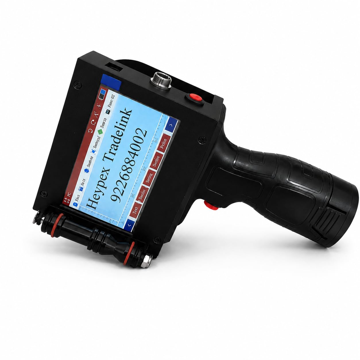 Handheld Inkjet Printer | Portable TIJ Batch Coding Machine | Date, MRP, Barcode, QR Code & Batch Number Printing Machine | 12.7mm Print Height | 600 DPI Industrial Printer-image-5