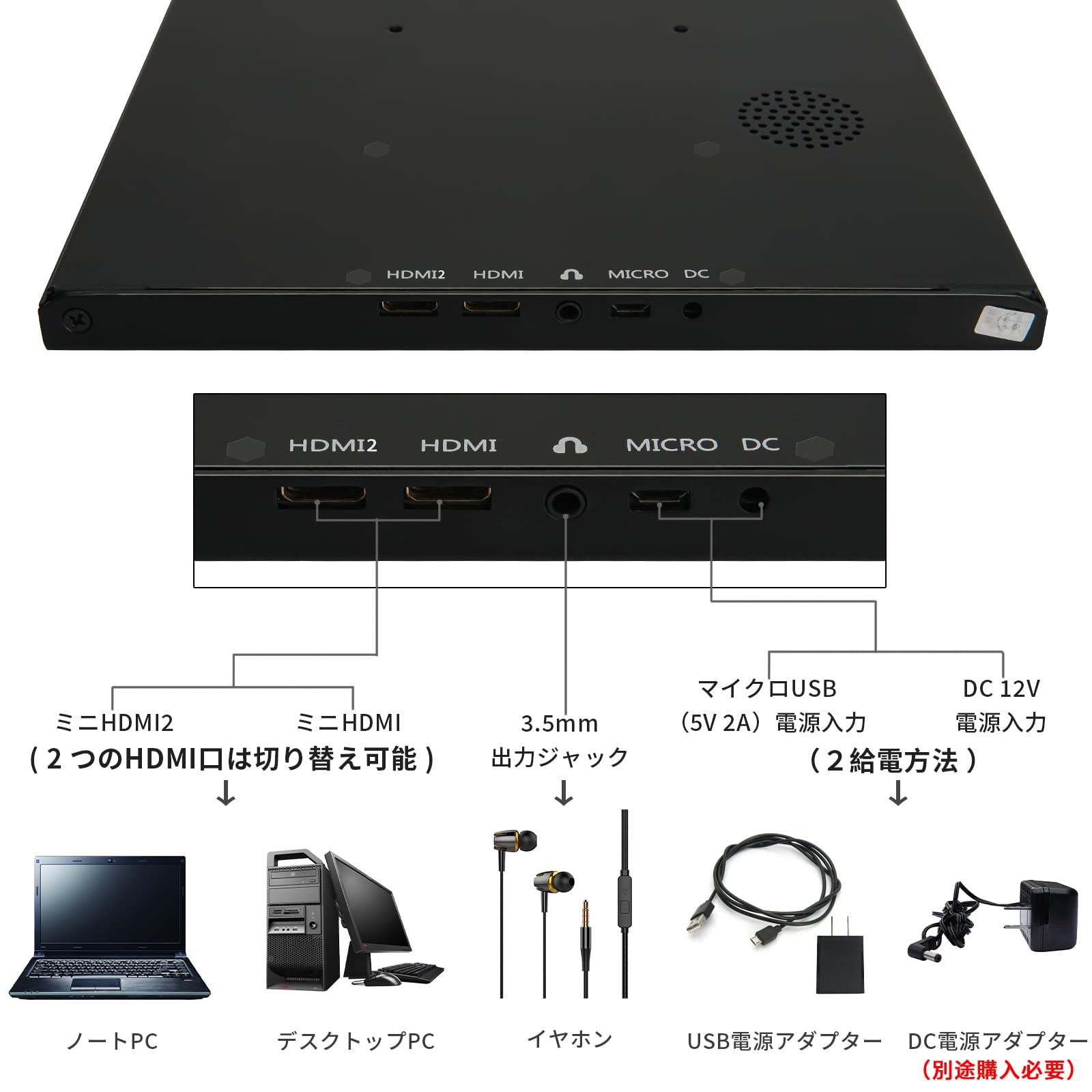 WIMAXIT 13.3インチ　ポータブルモニター　モバイルディスプレイ Amazon.co.jp: モバイルモニター13.3インチポータブルモニター