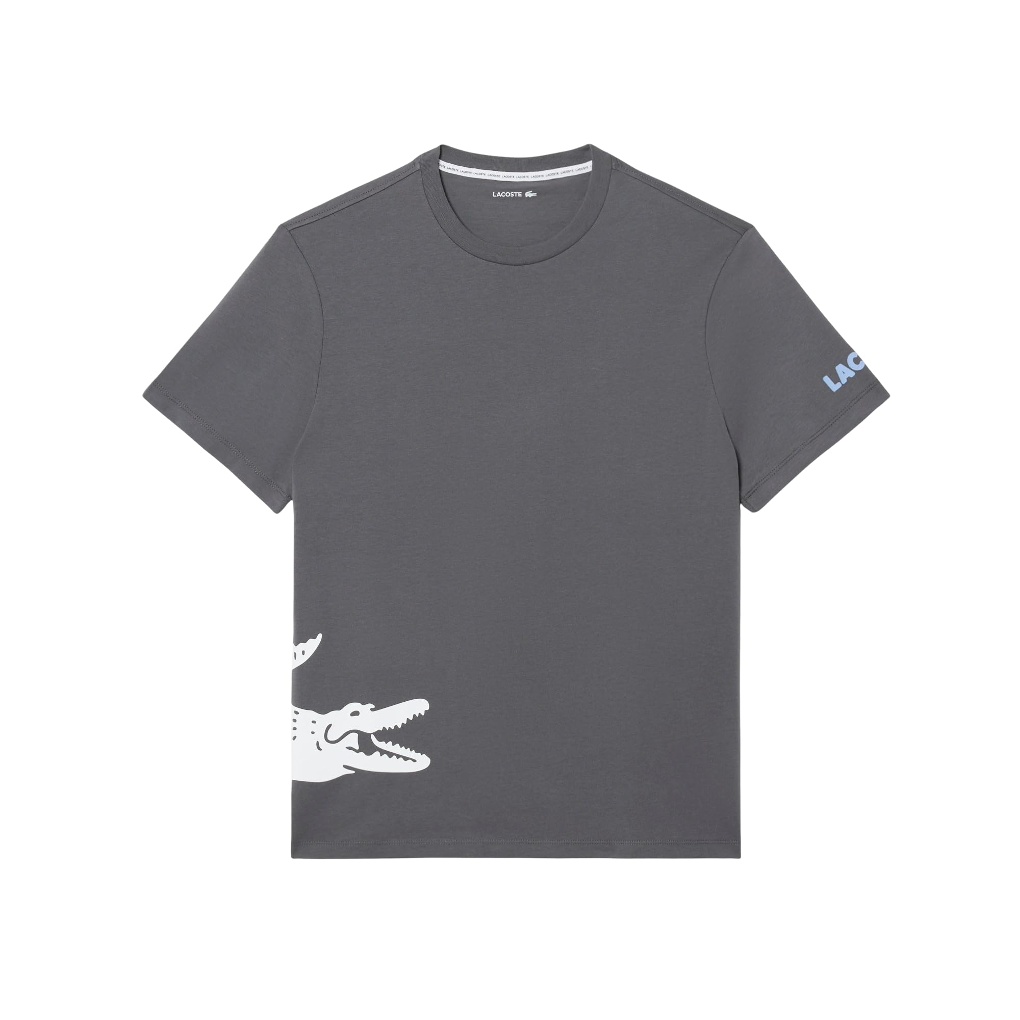 

                                                    Lacoste Men's Big Croc Print Regular Fit Pajama T-