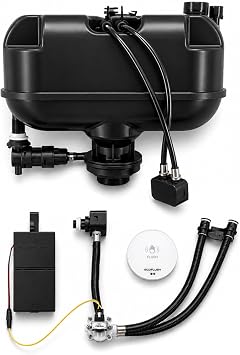 B8104 1.1 GPF Pressure Assisted Toilet System with Touchless Flush Kit - Complete Retrofit Bundle B8104