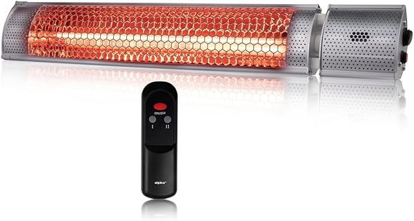 alpina Terrasverwarmer Infrarood 2000W met Afstandsbediening