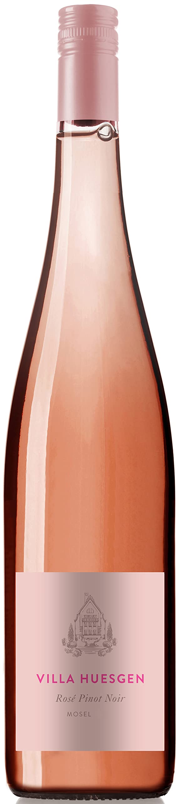 Weingut Villa Huesgen Pinot Noir Rosé, Qualitätswein Mosel, Rosewein - trocken (1 x 0.75 l)