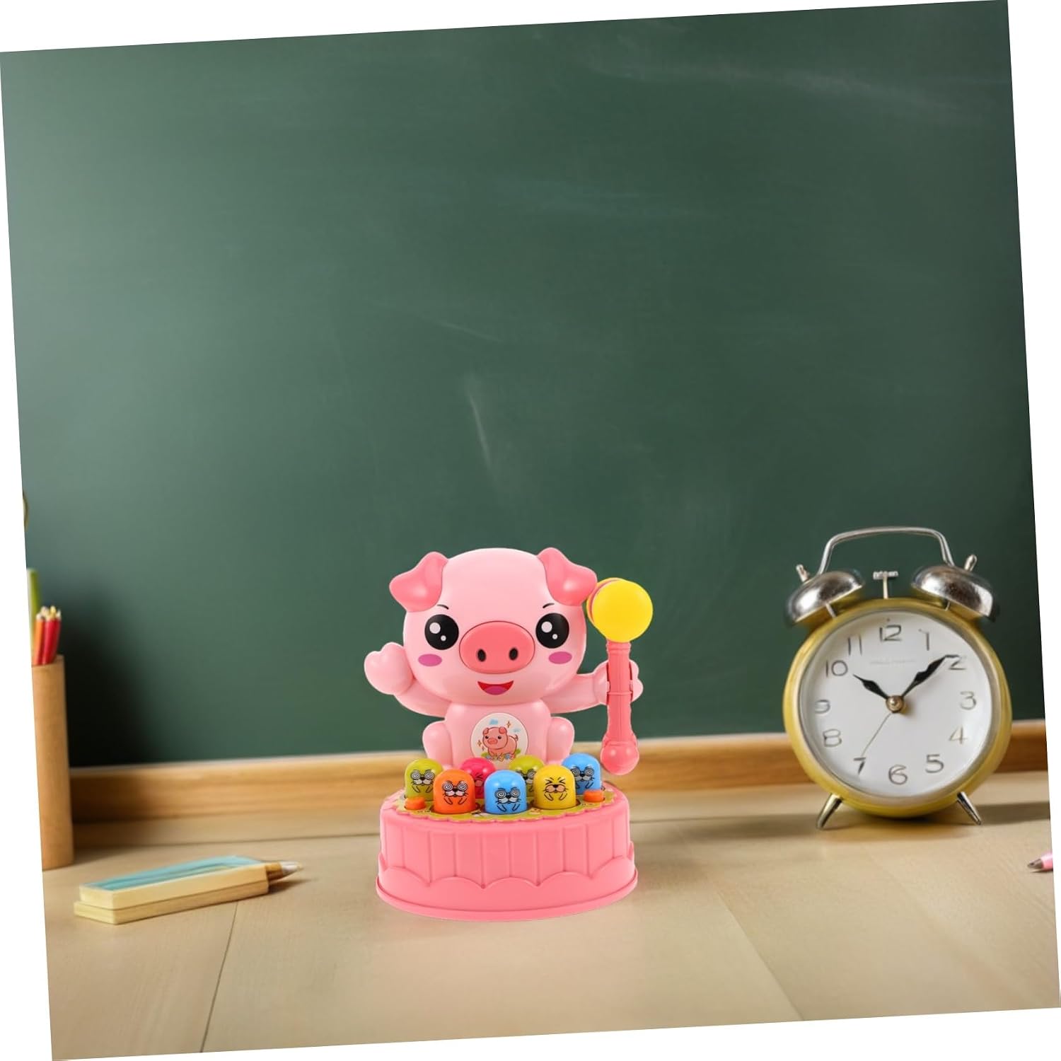 Interactive Whack Game for Hammer Educational Motor Skill Development Plaything for Cartoon Design Boosting Coordination and Cognitive Abilities