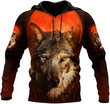 hoodie wolf 3d
